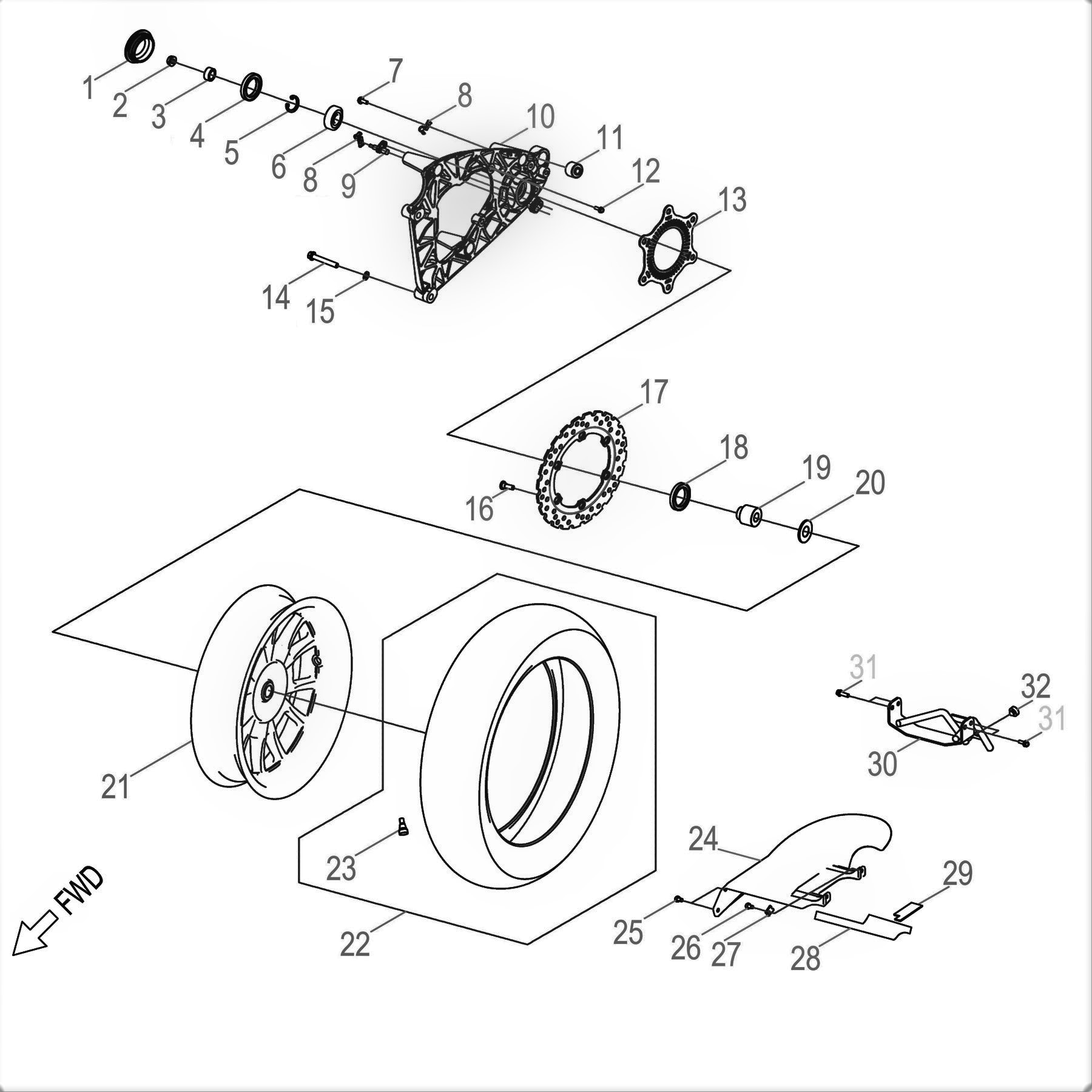 REAR WHEEL