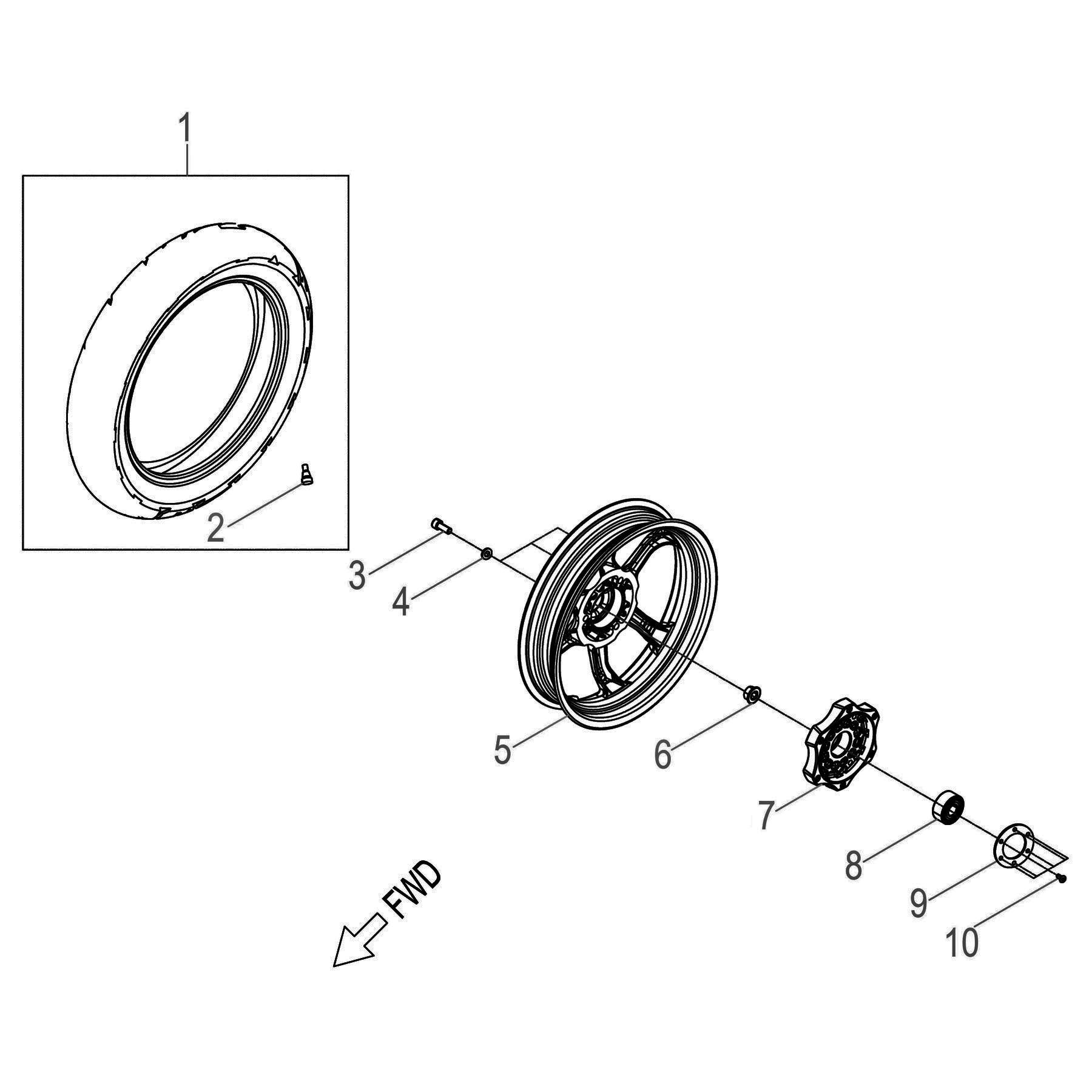 FRONT WHEEL